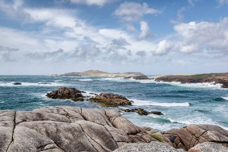This is a rocky shore on the West coast of Ireland