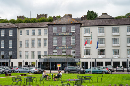 Kinsale, Ireland- July 15, 2021: Acton hotel in Kinsale County Corkのeditorial素材