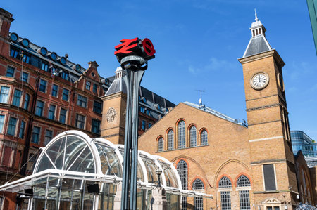 London, UK- May 5, 2022:London Liverpool Train Station.