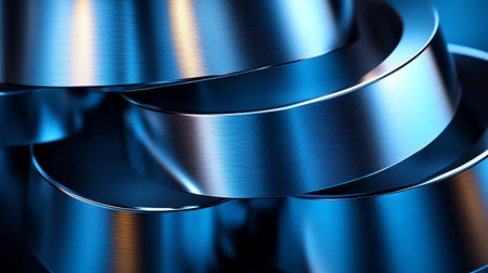 Abstract metal background. 3d rendering,  3d illustration.の素材