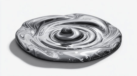 Abstract black and white background. 3d rendering, 3d illustration.の素材