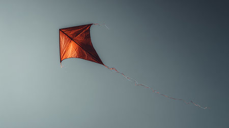 Kite flying in the sky. Kite flying in the skyの素材