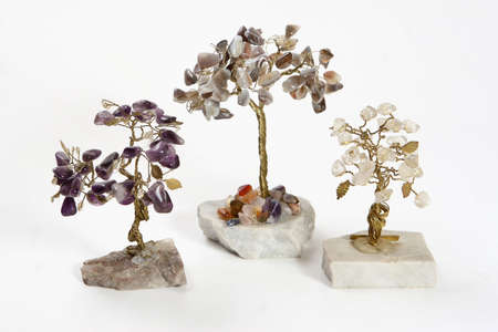 3 trees of happiness (souvenirs)の写真素材