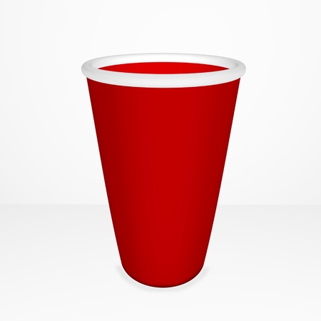 isolated paper cupの写真素材