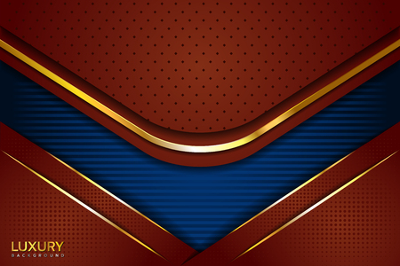 Luxury Brown and blue elegant backgroundのイラスト素材