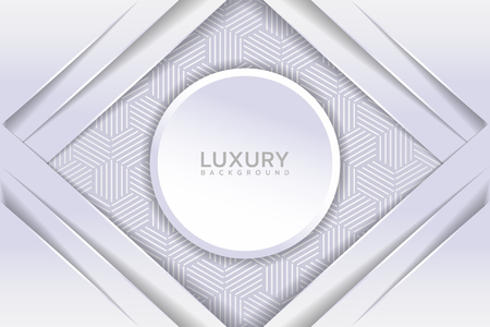 Luxury white textured layer backgroundのイラスト素材