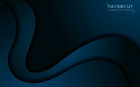 modern dynamic liquid dark backgroundのイラスト素材