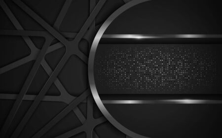 Modern abstract dark background. elegant modern background.のイラスト素材