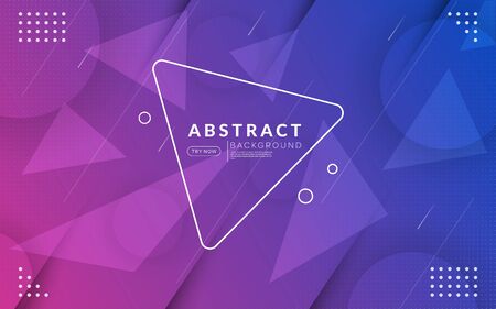 Modern dynamic purple background with textured overlap layer and abstract lines. Template modern background designのイラスト素材