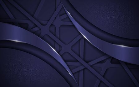 Navy purple with abstract textured layer background design. Vector graphic illustrationのイラスト素材