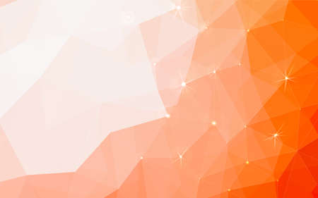 Creative colorful abstract polygonal background design. Graphic design template. Vector illustrationのイラスト素材