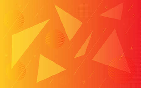 Modern abstract colorful geometric background design. Graphic design templateのイラスト素材