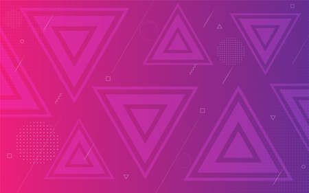 Modern abstract colorful geometric background design. Graphic design templateのイラスト素材