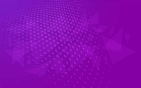 Modern geometry purple background design. Abstract background graphic template. Vector illustrationのイラスト素材