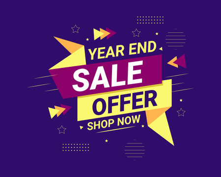 Sale banner template design, Big sale special offer. end of season special offer banner. vector illustration.のイラスト素材