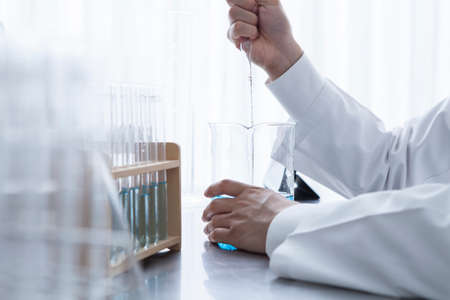 Researcher for the development of detergent