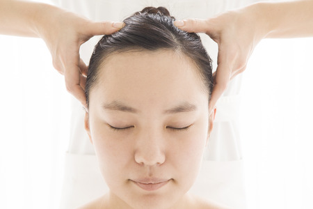 Head Spa for Womenの写真素材