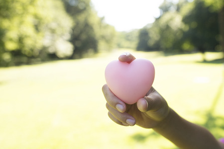 Children playing in the parkの写真素材