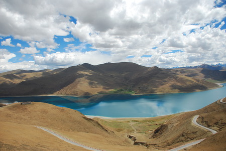 Tibet beauty sceneryの写真素材