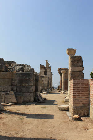 The castle and the tomb of Saint John in Selcuk Ephesus, Turkey