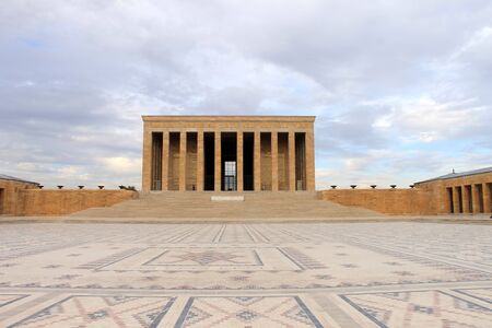 Anitkabir mausoleum of Ataturk, Ankara, Turkeyのeditorial素材