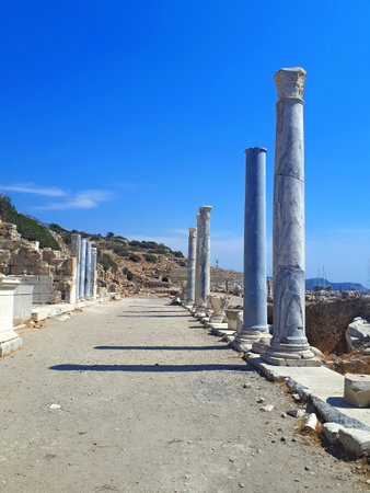 Knidos. A major trading city, the center of the cult of Aphrodite, one of the six members of the...