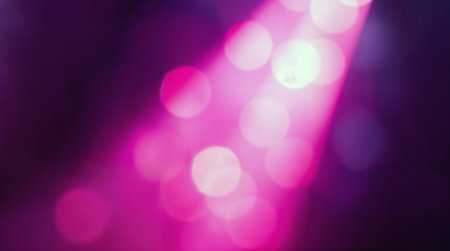 Defocused abstract lights background. Defocused background with bokeh effect.の素材
