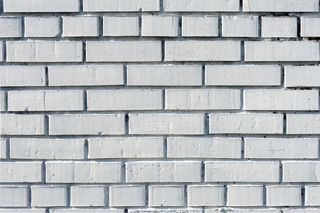 Grunge texture white brick wall for designの写真素材