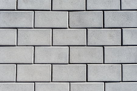 Grunge texture white brick wall for designの写真素材