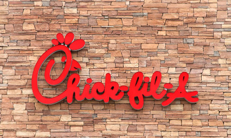 Tustin, CA - June 17, 2018: Chick-fil-A is an American fast food restaurant chain headquartered in...