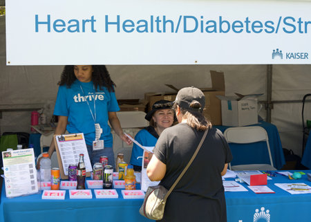 San Francisco, CA - Aug 12, 2023: Participants in the 30th annual Pistahan Festival at Yerba Buena Gardens, a colorful display of Filipino community pride and diversity.のeditorial素材