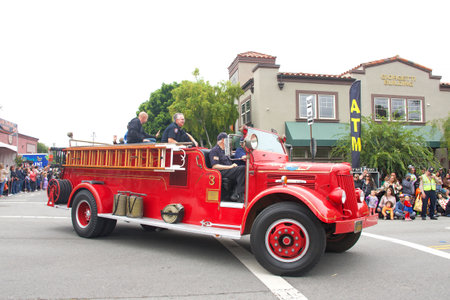 Half Moon Bay, CA - Oct 15, 2022: Unidentified participants at the 50th annual Art and Pumpkin...
