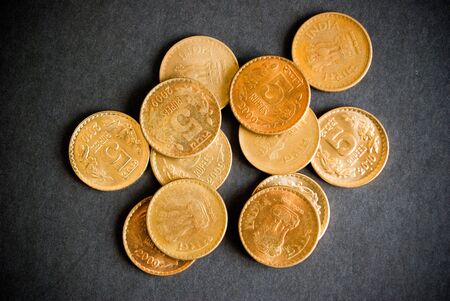 5 rupee coins