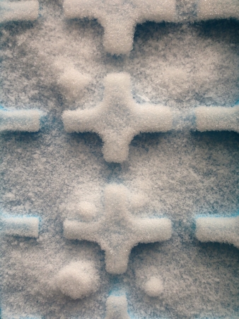 Surface of frozen ice trayの素材