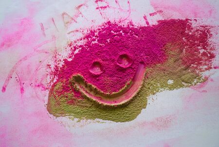 Dry holi colours の素材