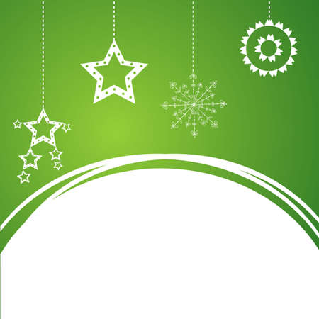 Sample Christmas background with snowflakeのイラスト素材