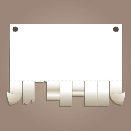 Colorful announcement. vector illustrationのイラスト素材