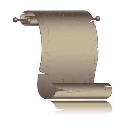 Parchment. Vector illustrationのイラスト素材