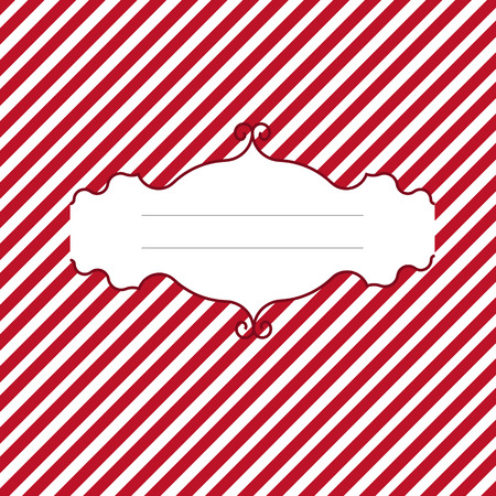 Christmas themed gift paper banner. Vector illustration.のイラスト素材