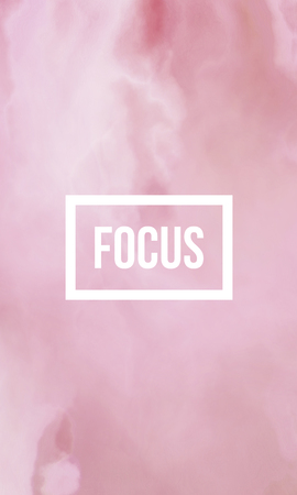 Focus motivational quote on abstract liquid background.の写真素材