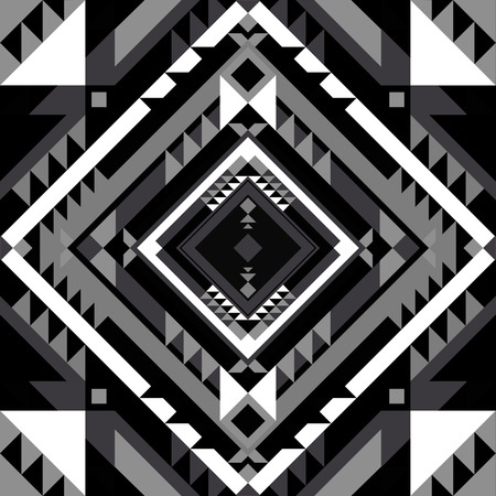 Abstract geometric design. Multi color tribal background. Vector illustration.のイラスト素材