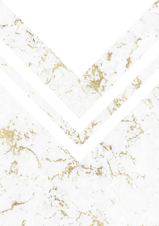 Minimalist marble background with solid color geometry. Trendy geometric poster.の写真素材