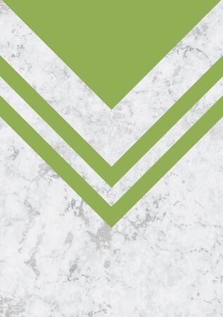 Minimalist marble background with solid color geometry. Trendy geometric poster.の写真素材