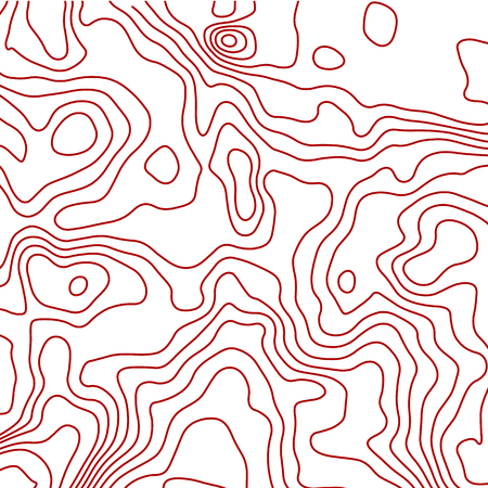 Geometric topography pattern. Landscape terrain. Vector illustration.のイラスト素材