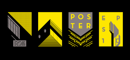 Architecture conceptual drawings. Colorful backgrounds. Applicable for Banners, Placards, Posters, Flyers. Vector illustration.Architecture conceptual drawings. Colorful backgrounds. Applicable for Banners, Placards, Posters, Flyers. Vector illustration.のイラスト素材