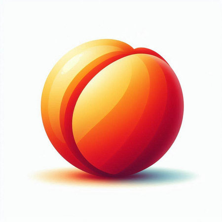 abstract 3d sphere on a white background. Vector illustration.のイラスト素材