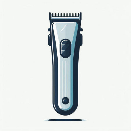 Hair clipper. Vector illustration. Isolated on white background.