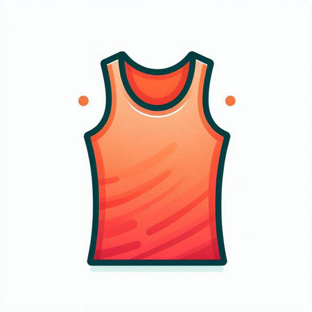 sport t-shirt isolated on white background. vector illustration.