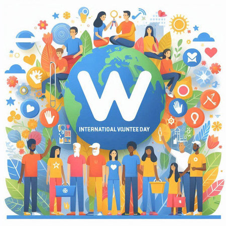 International Womens Day. International Womens Day concept. Flat vector illustration.のイラスト素材