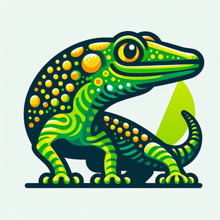 Crocodile icon. Cartoon illustration of crocodile vector icon for web designのイラスト素材